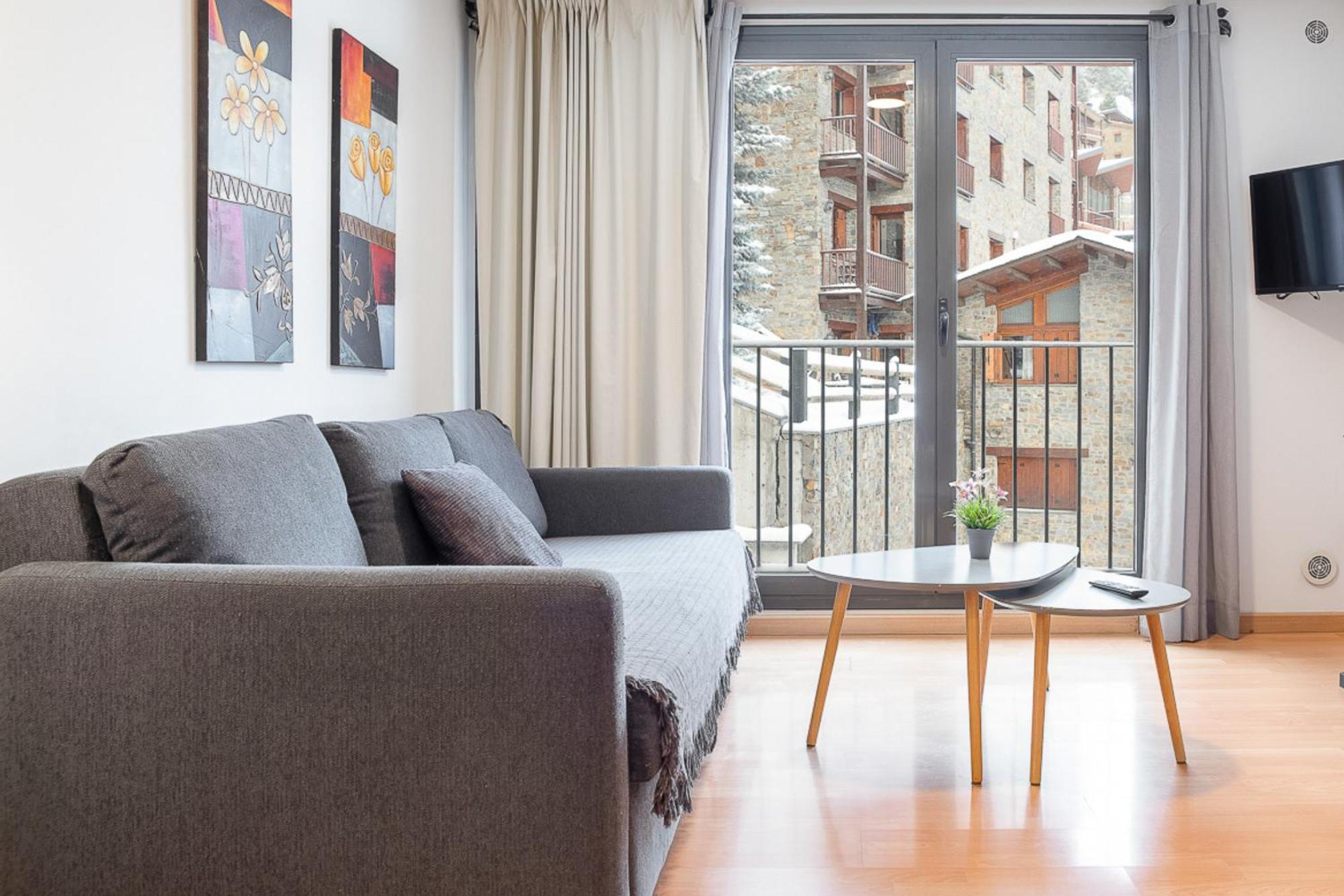 Con Vistas A La Montana, Parking Y Wifi Leilighet El Tarter Eksteriør bilde